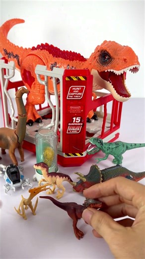 Jurassic World Rebirth ASMR Dinosaur Zuru Dino Escape 🦖 #dinosaur #jurassicworld #asmr #shorts
