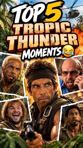 The Most Savage Tropic Thunder Moments You Need To See 😂