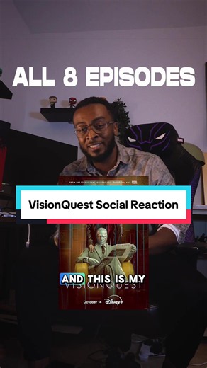 Vision Quest Social Reaction… 🚨This is not a full review - embargo lifts next week!! My immediate thoughts after watching VisionQuest. I had a really good time with this show, great cast, interesting lore building with unique visuals. More in depth thoughts when I’m allowed to give a non spoiler review. Stay tuned for my interview with the cast and crew! #VisionQuest #Marvel VisionQuest, Vision, Paul Bettany, Ultron, EDITH, Friday, Jarvis, Dummy and U, Jocasta, Tommy Maximoff, Tommy Shepherd, M