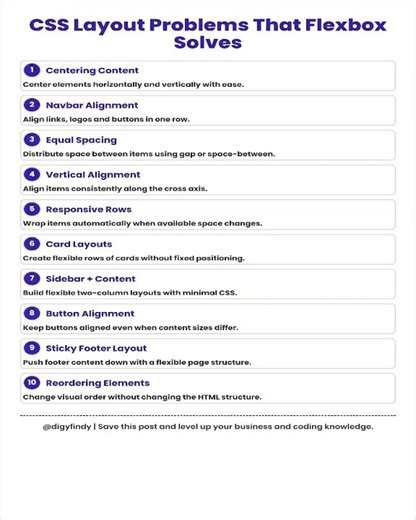 CSS Layout Problems That Flexbox Solves #CSS #WebDevelopment