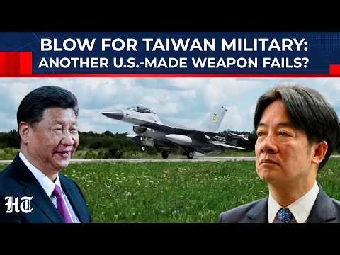 Taiwan's US-Made Weapon Fails, Pilot Vanishes In Night-Time Mystery Amid China Invasion Plan| F-16