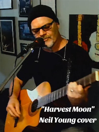 "Harvest Moon" — Neil Young (Acoustic Cover) 🌙🌾 #HarvestMoon #NeilYo...