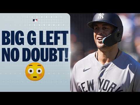 NO DOUBT ABOUT IT! Giancarlo Stanton's first home run of the 2026 season! 🫨 | MLB Highlights