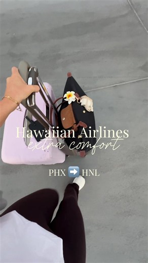 Hawaiian Airlines Extra Comfort review — seats, legroom, boarding