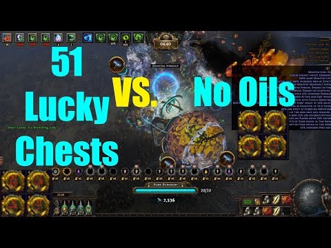 [PoE 3.27] 51 Lucky Chests VS. NONE Blight-Ravaged Maps in Keepers League (Loot Showcase) - 1364