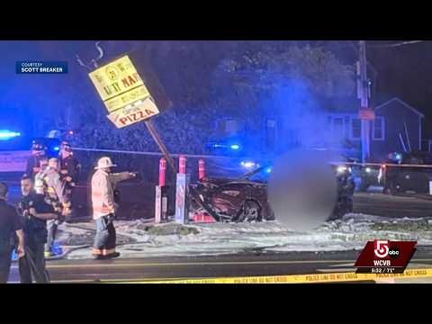 Driver charged after father, young daughter, killed in fiery Mass. crash