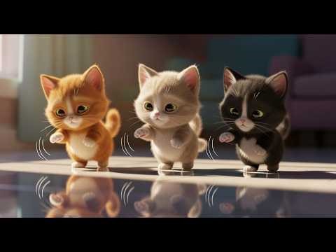 Tiny Shiny Kittens | Sweet Cat Song for Toddlers & Babies