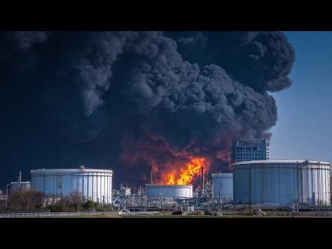 Three F-35 fighter jets bombed an oil depot with 85 tons of bombs. What happened?