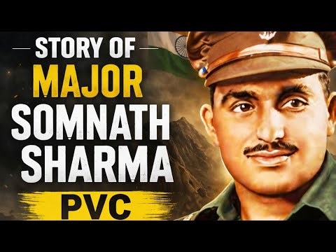 Story of first Param Vir Chakra Holder , Major Somnath Sharma PVC. #sacrifice #indianarmy #india