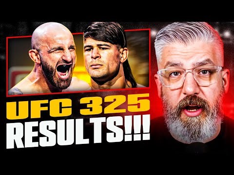 UFC 325 Watchalong & Post-Fight Show | UFC 325 RESULTS | LUKE THOMAS