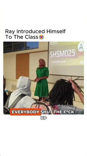 Ray Introduced Himself To The Class😭