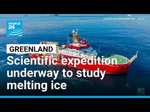 Scientists study Greenland's melting ice • FRANCE 24 English