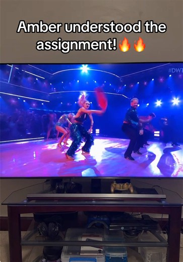 @Amber understood the assignment! #DWTS #DancingWithTheStars #amberglenn