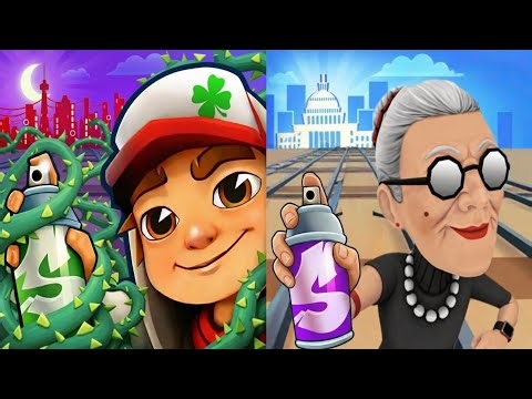 Angry Gran Run 🆚 Subway surfers Sakura tokyo Map Comparison 