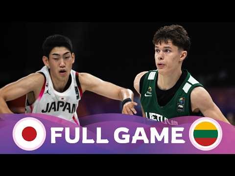Round of 16 | Japan v Lithuania | Full Basketball Game | FIBA U17 Basketball World Cup 2026