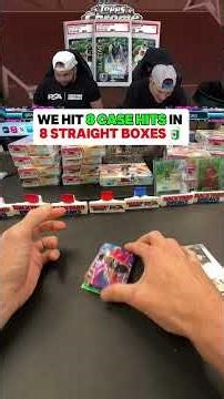 WE HIT 8 CASE HITS IN 8 BOXES 😨 #sportscards #shorts #nba #basketball
