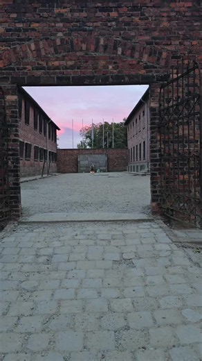 The Death Wall at Auschwitz-Birkenau, located between Blocks 10 and 11, became a site of execution where prisoners were shot by firing squads. Today, the wall stands as a memorial to those who were murdered there and a reminder of the human cost of Nazi persecution during the Holocaust. #Auschwitz #ww2 #AuschwitzBirkenau #DeathWall #Holocaust
