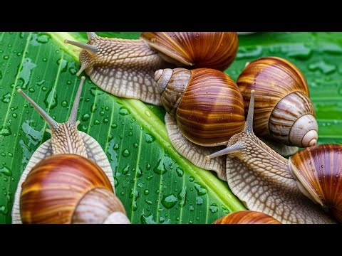 Masters of Survival: How Snails Evade Predators and Sleep for YEARS