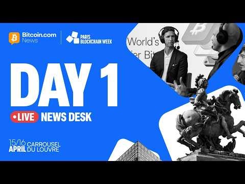 LIVE from Paris Blockchain Week: Banks, Bitcoin & Tokenization Take Over | Day 1