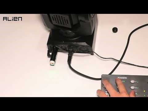 ALIEN Recharge 2.4G ISM Wireless DMX 512 Dfi Controller XLR Receiver
