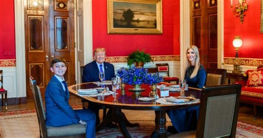 Donald Trump’s Grandson Could Pass for a Young Barron Trump in White House Photos