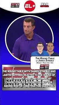Sports Radio Host REACTS to Dabo Swinney labeling Journalist as 'GOTCHA GUY' after LSU Blowout Loss