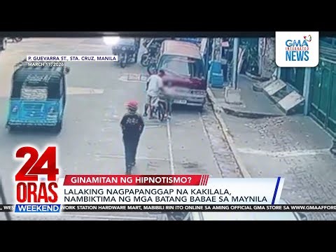 Man allegedly hypnotizes young girls in Manila | 24 Oras Weekend