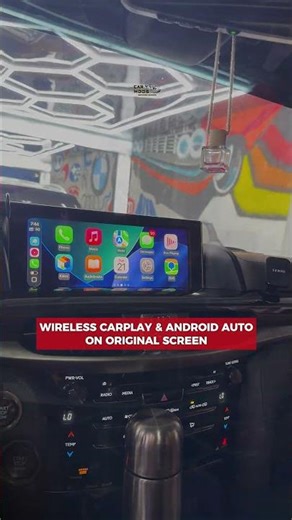 🔥 CARPLAY INTERFACE FOR ORIGINAL SCREEN - LEXUS LX570 #carmodsdubai #carplay #lexus #fyp #screen