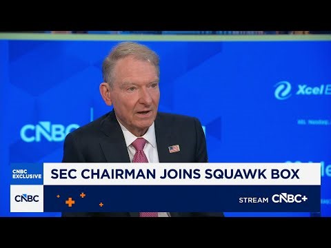 Watch CNBC's full interview with SEC Chairman Paul Atkins