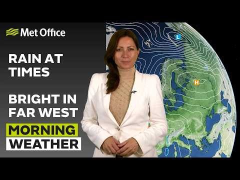 20/10/2026 - A Rainy Start - Morning Weather Forecast UK - Met Office Weather