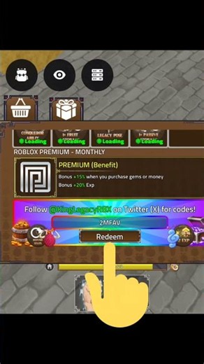 💎 SECRET KING LEGACY CODES! #roblox #robloxcodes #gaming #shorts