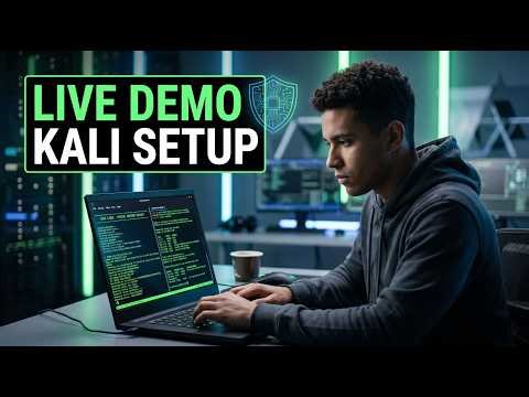 Kali Linux Tool Setup & Live Demo 🔥 | Ethical Hacking Tutorial 2026 (Beginner Friendly)