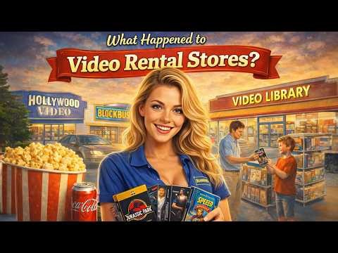 What Happened to Video Rental Stores? (Blockbuster)