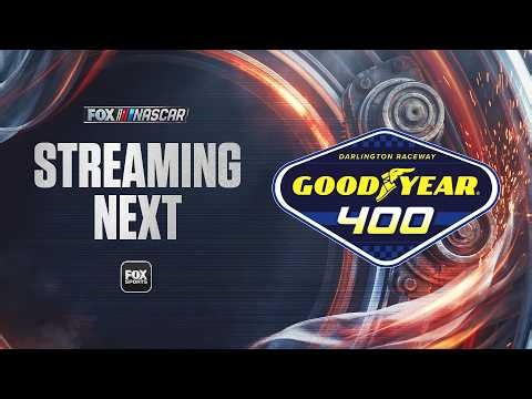 The NASCAR Cup Series at Darlington!