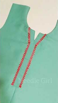 Placket Style Neck Design: DIY Fashion Tutorial