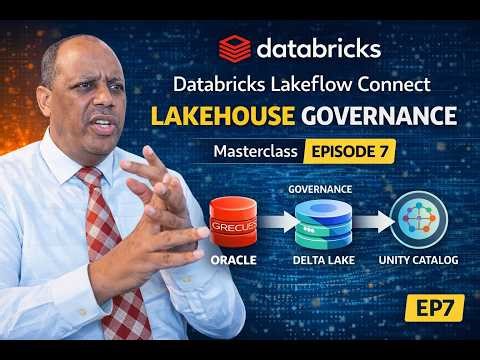Databricks Lakeflow Connect Governance | Unity Catalog & Data Lineage (Masterclass Episode 7)