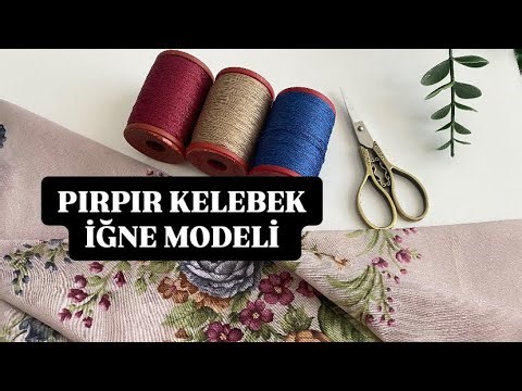 594.YEPYENİ GÖZ KAMAŞTIRAN MUTLAKA ÇEYİZLERDE OLMASI GEREKEN İĞNE OYASI MODEL/NEEDLE LACE KNITTING