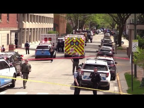 Chicago hospital shooting: Suspect in custody kills officer, critically injures another