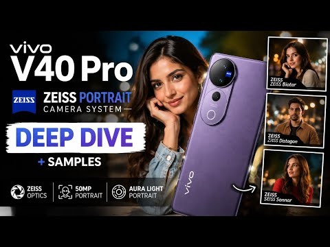Vivo V40 Pro 📸✨ | ZEISS Portrait Camera Deep Dive with Real Photo Samples