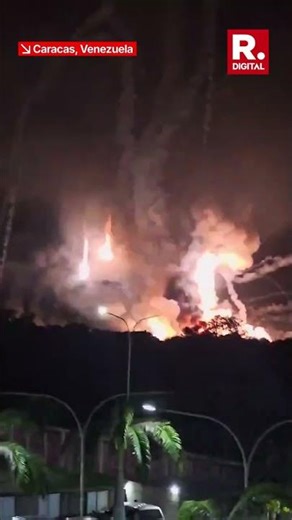 Chilling moment: US rained missiles on Venezuela