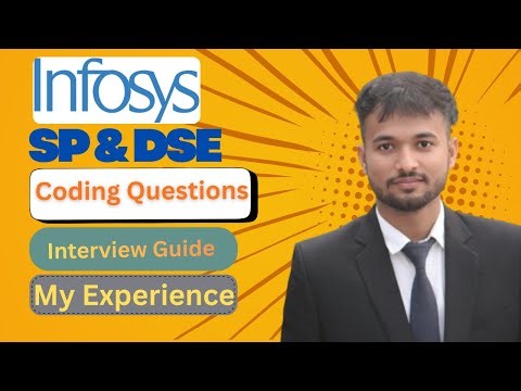 Infosys coding assessment and Interview questions || How I cracked Infosys Specialist Programmer