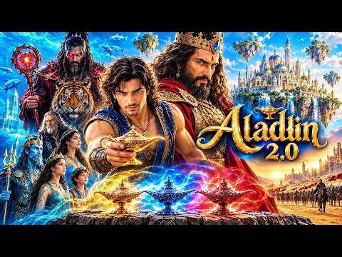 Aladdin Ka Chirag Full Movie | The Three Magical Lamps | Fantasy Adventure Movie