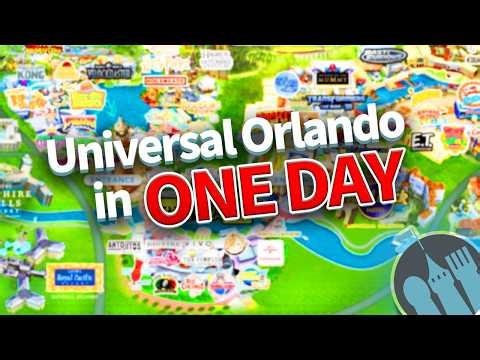 How to Do Universal Orlando in ONE DAY