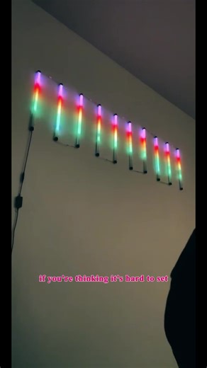 USB smart RGB IC light and music seven-color changing rhythm variation sound-picking, suitable for living room, bedroom, e-sports TV, computer, room background, dance studio, live streaming room music atmosphere novel art light Led Rgb Lights