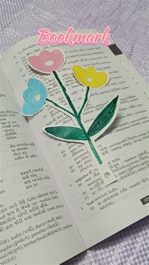 Aesthetic Bookmark Ideas🔖#shorts #ytshorts #aestheticart #bookmarkideas