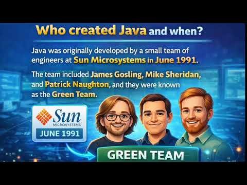 1. History of Java | From Greentalk to Java. Coding & Interview Concepts #CodingAndInterviewConcepts