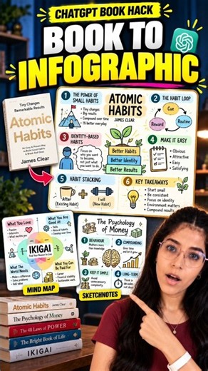 Turn Any Book Into an Infographic With ChatGPT 🤯