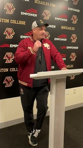 Boston College Head Coach Bill O'Brien on Why He Recruited Mason McKenzie