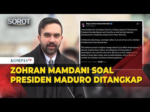 Kata Zohran Mamdani soal Penangkapan Presiden Venezuela Maduro: Pelanggaran Hukum