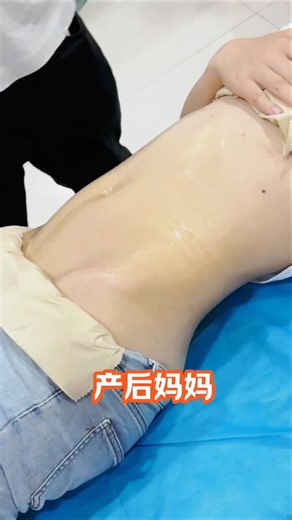 Belly Massage with Oil | Gentle Relaxation & Wellness Session #Shorts